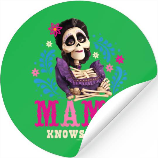 Disney Coco - Imelda Mama Knows Best Stickers