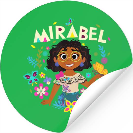 Disney Encanto Mirabel Madrigal Floral Stickers