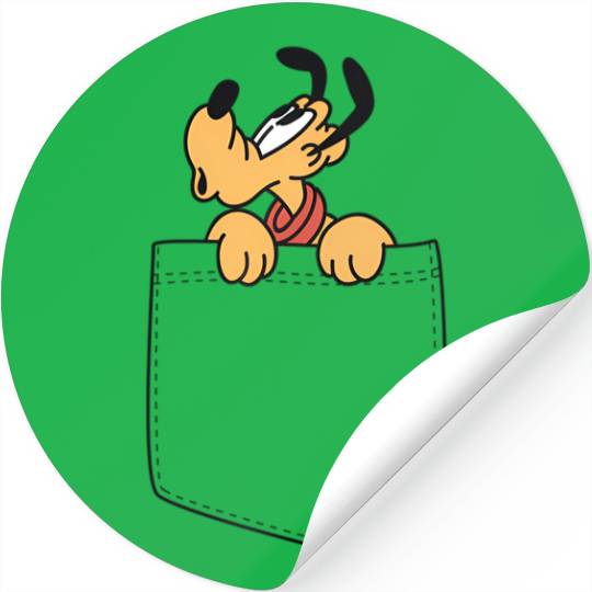 Disney Pluto Pocket Stickers