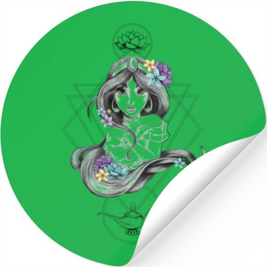 Disney Aladdin Boho Inspired Jasmine Stickers