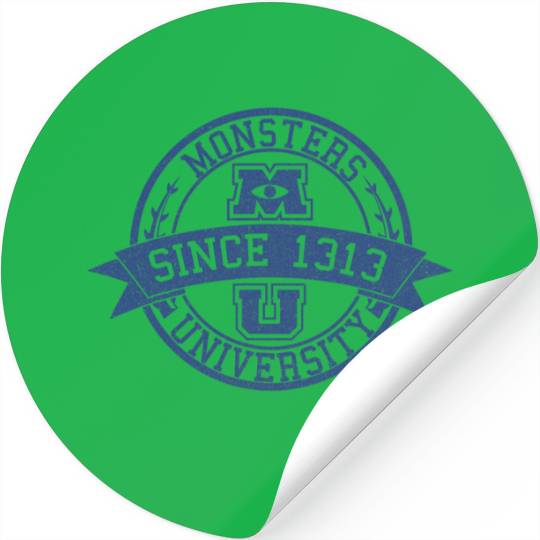 Disney Pixar Monsters University Since 1313 Logo Stickers