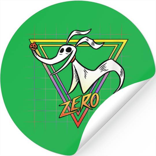 Disneyss Nightmare Before Christmas Zero Retro 90s Stickers