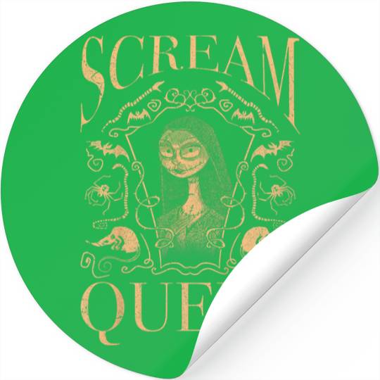 Disneyss The Nightmare Before Christmas Halloween Scream Queen Stickers