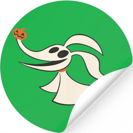 Disneyss Halloween Nightmare Before Christmas Zero Stickers