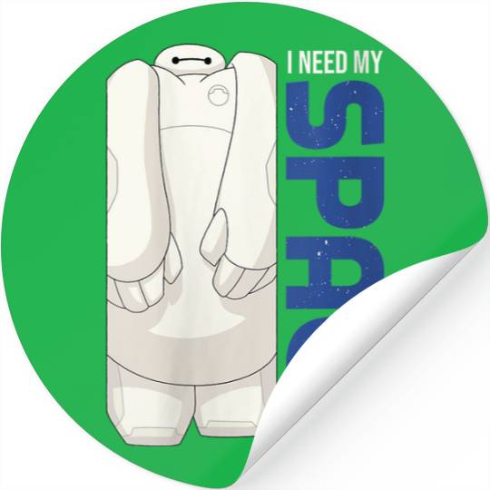 Disneyss Big Hero 6 I Need My Spaced Cramped Baymax Stickers