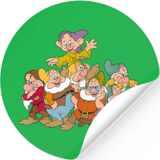 Disneys Snow White The Seven Dwarfs Group Fun Stickers