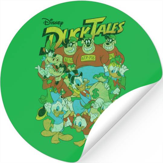 Disney Ducktales Classic Group Shot Stickers