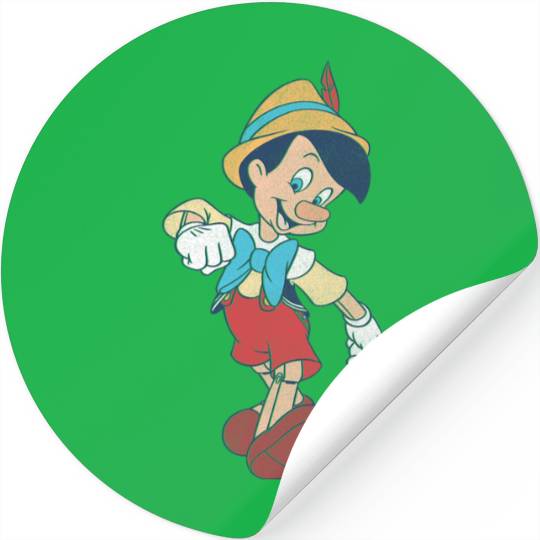 Disney Pinocchio Vintage Portrait Stickers