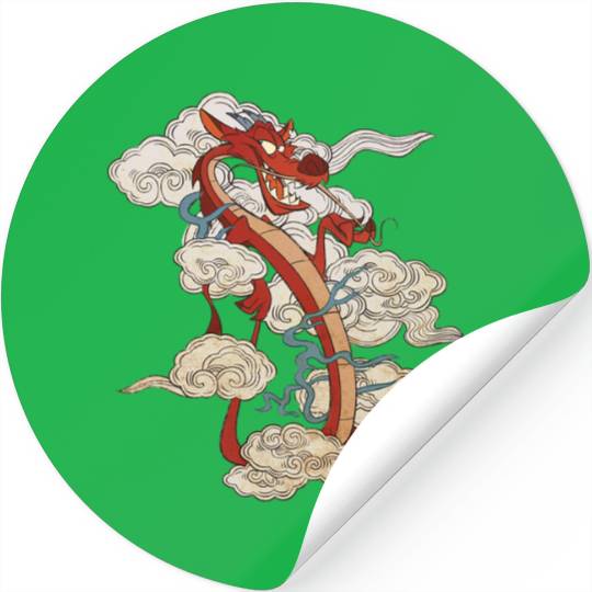 Disney Mushu Stickers