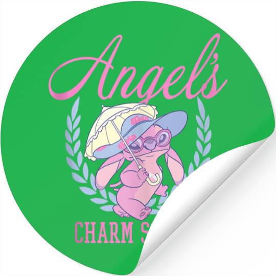 Disneyss Lilo Stitch Angel Charm School Demure College Stickers