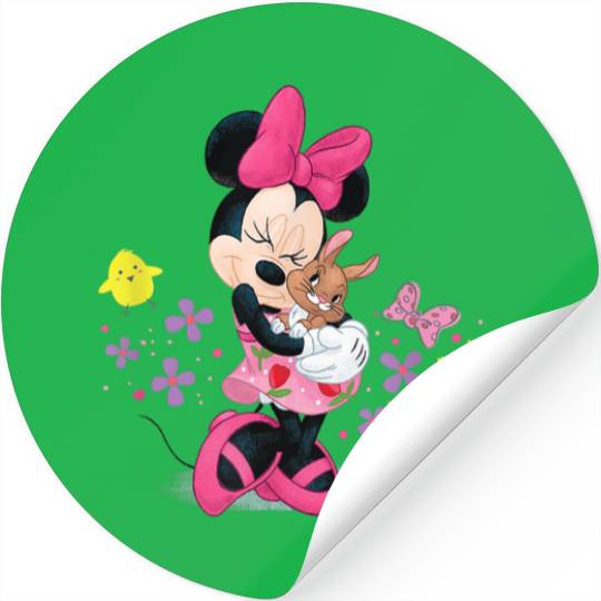 Disney Easter Minnie And Bunny Stickers