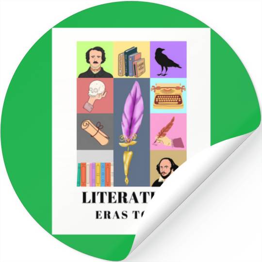 Literature Eras Tour Stickers