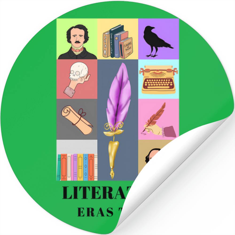 Literature Eras Tour - No Background Stickers