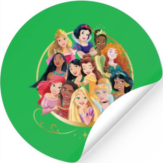 Disneyss Princess Royal Friends Group Stickers