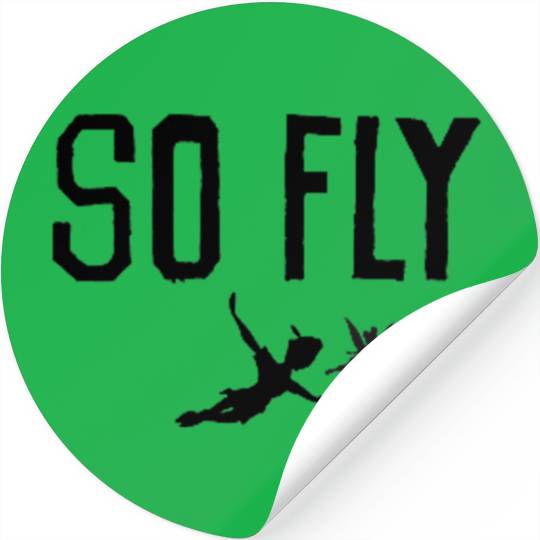 Disneyss Tinker Bell So Fly Small Left Chest Pocket Logo Stickers