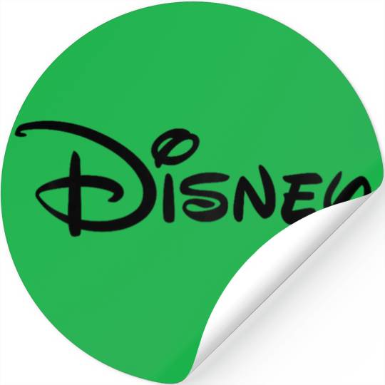 Disneyss Simple Title Logo Stickers