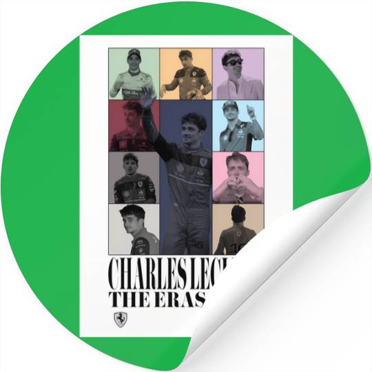 Charles Leclerc Eras Tour (1) Stickers