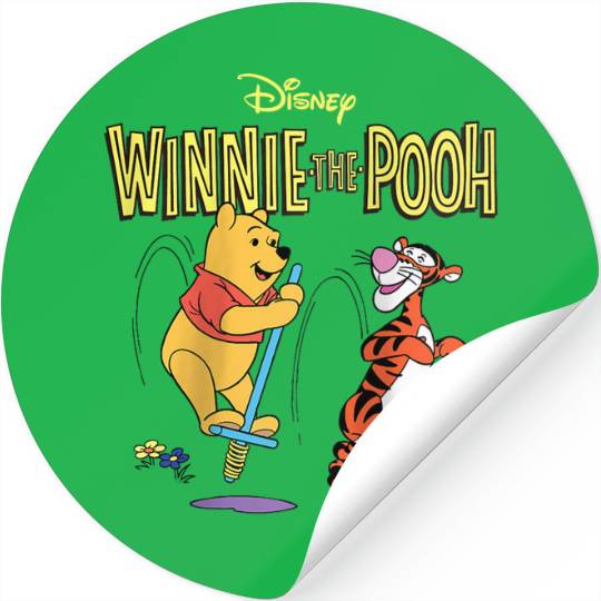 Disneyss Winnie The Pooh And Tigger Bouncing Friends Stickers