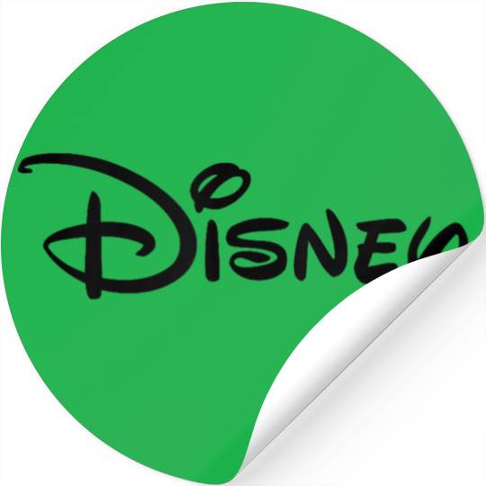 Disneyss Simple Title Logo Stickers