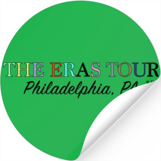 Eras Tour Philadelphia Night 1 Stickers