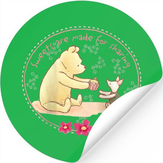 Disneyss Winnie The Pooh Sweets Are Made For Sharing Frame Stickers
