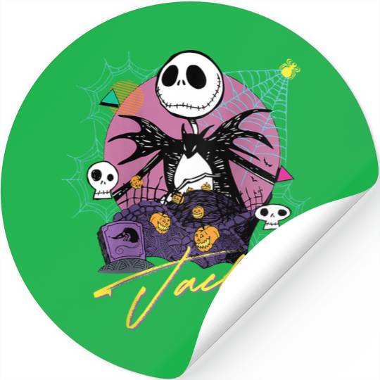 Disneyss The Nightmare Before Christmas Couples Matching Jack Stickers