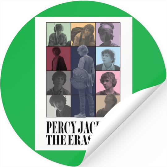 Percy Jackson Eras Tour Poster Stickers