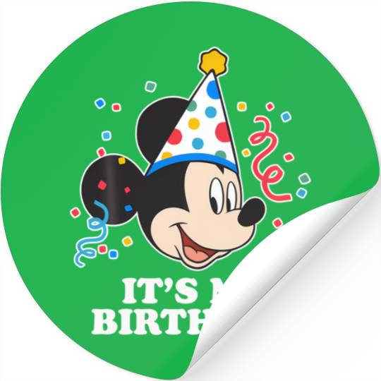 Disney Mickey Mouse Its My Birthday Stickers