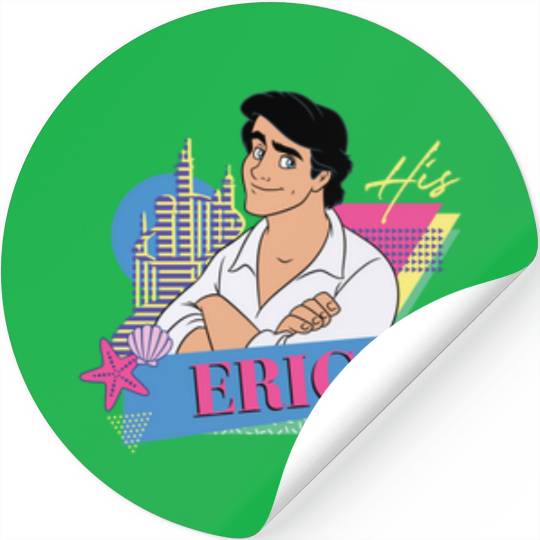 Disneyss The Little Mermaid Retro Couples Matching His Eric Stickers