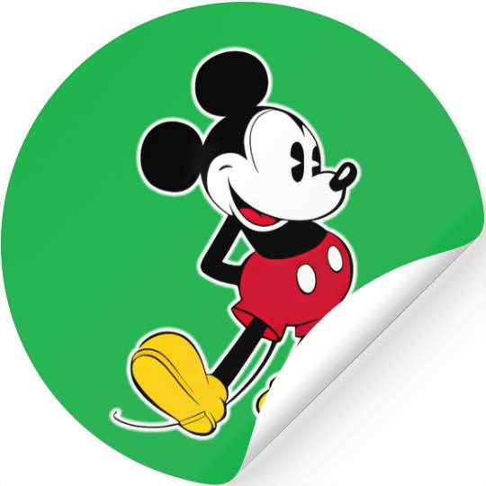 Disney Mickey Mouse Classic Small Pose Stickers