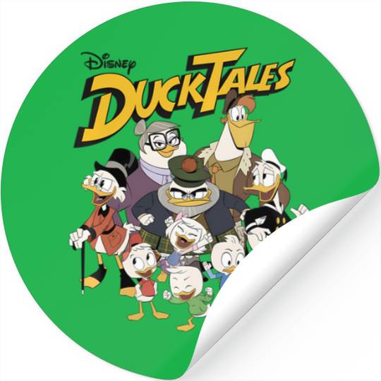 Disney Ducktales Group Shot Logo Stickers