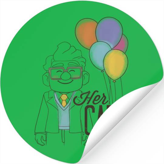 Disney Pixar Up Her Carl Couples Stickers