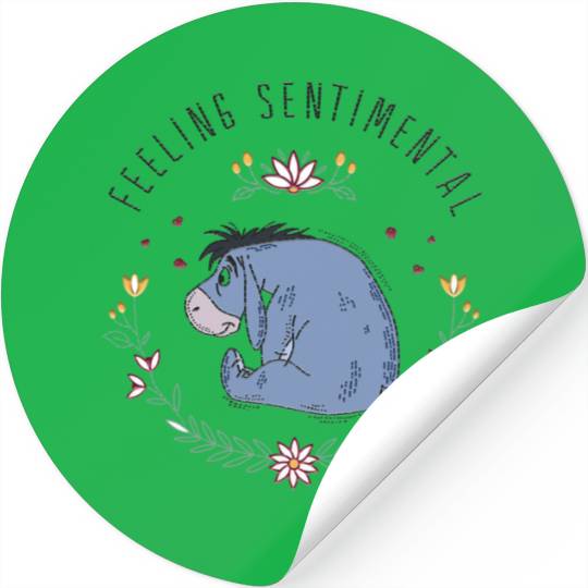 Disney Winnie The Pooh Eeyore Feeling Sentimental Stickers