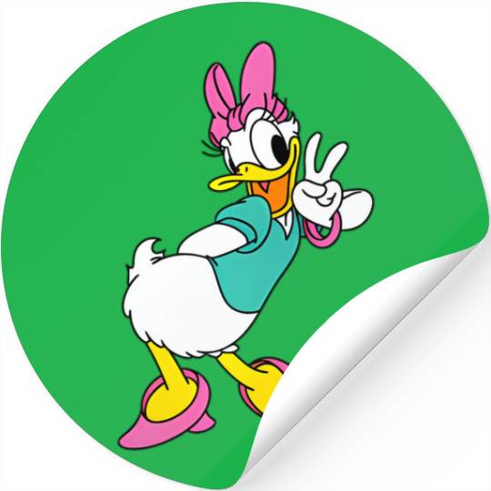 Disney Mickey Friends Daisy Duck Small Pose Stickers