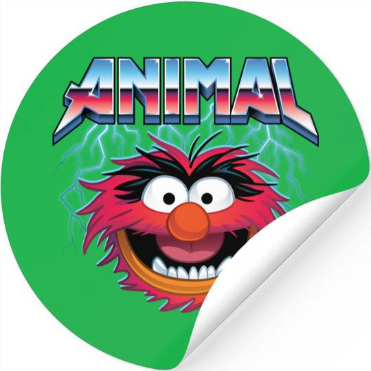 Disney - The Muppets Animal Rock Long Sleeve Stickers