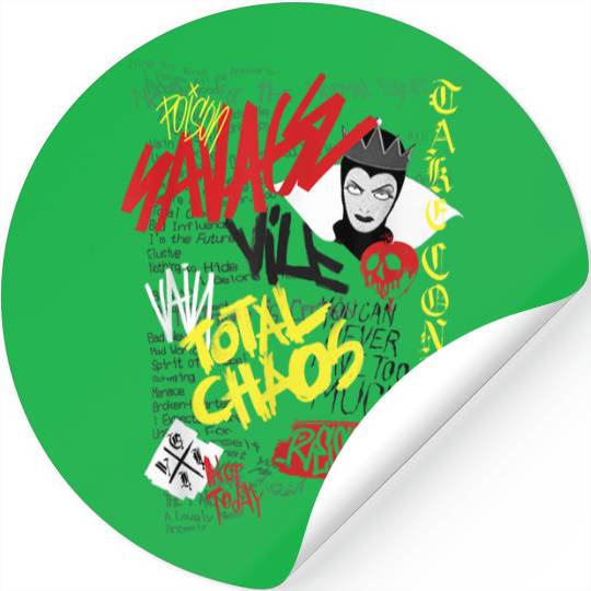 Disneyss Snow White Evil Queen Graffiti Stickers