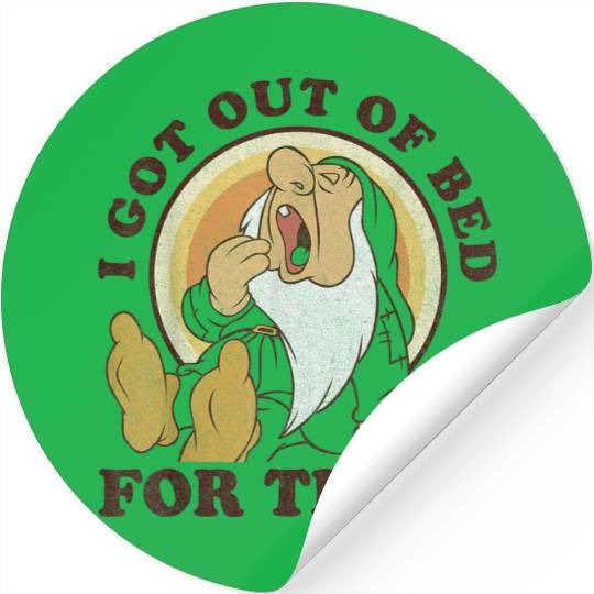 Disneyss Snow White Dwarf Sleepy For This Graphic Stickers