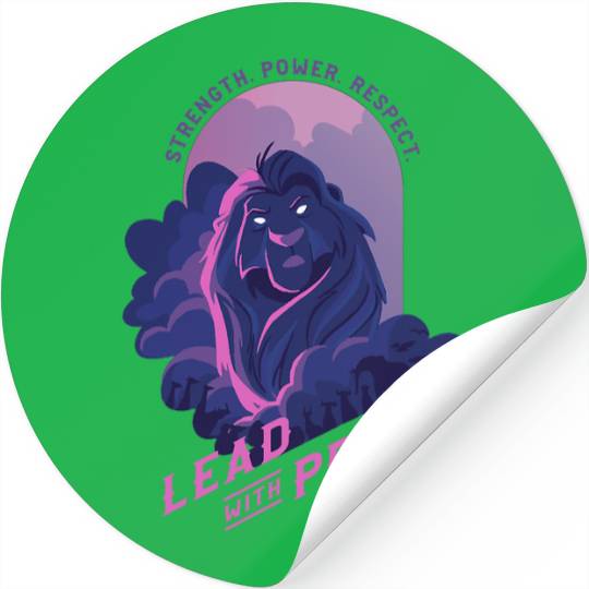 Disney The Lion King 30th Anniversary Lead with Pride Mufasa Stickers