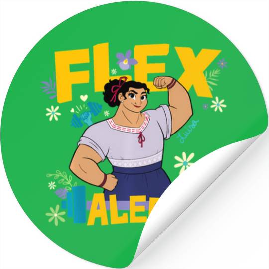 Disney Encanto Luisa Flex Alert Stickers