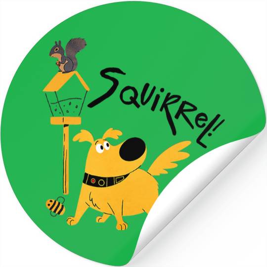 Disney and Pixar’s Dug Days Squirrel Bird Feeder Stickers