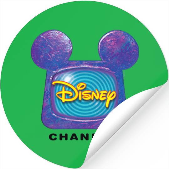 Disney Channel  Mickey Mouse TV Retro  Logo Stickers