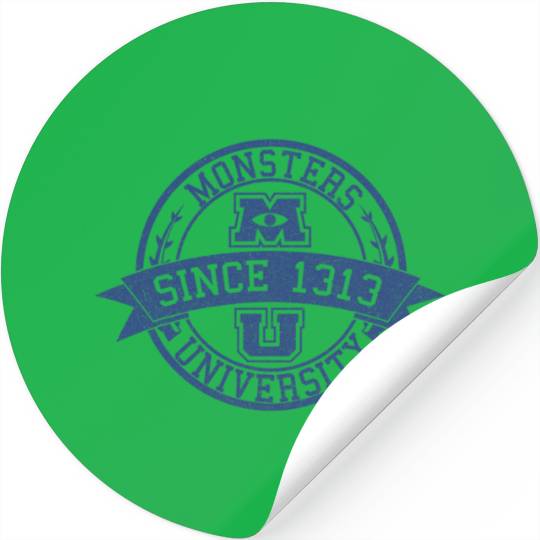 Disney Pixar Monsters University Since  Logo Stickers