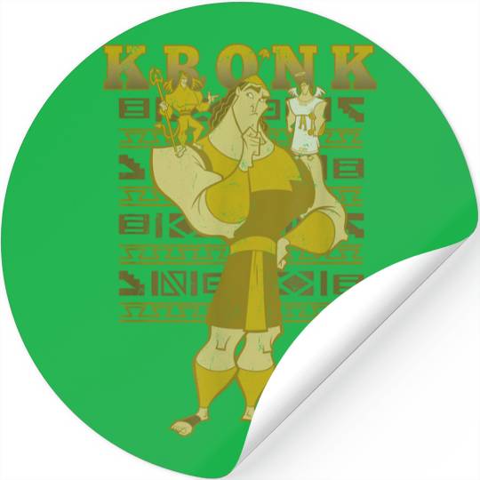 Disneyss The Emperors New Groove Krock Conscience Stickers