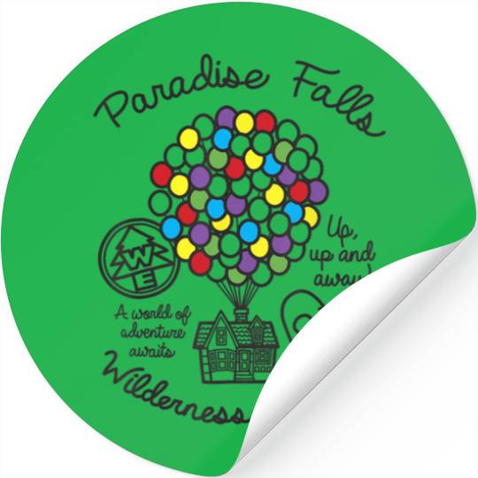 Disney Pixar Up Paradise Falls Wilderness Explor Stickers