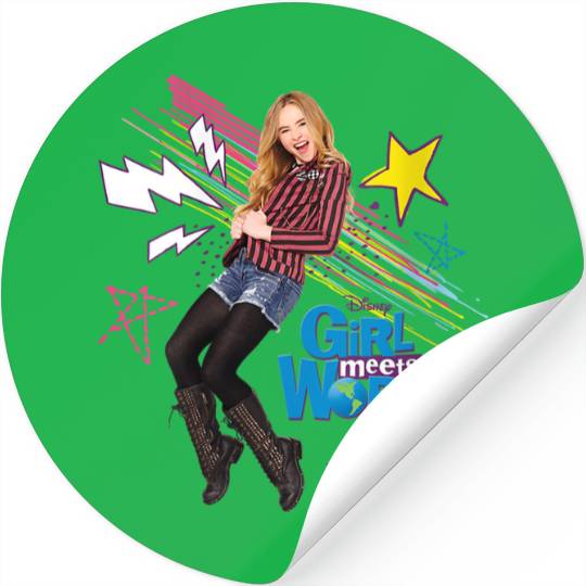Disneyss Channel Girl Meets World Maya Hart Character Art Stickers