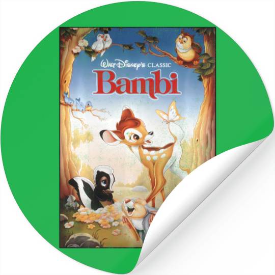 Disney Bambi Friendships Poster Stickers