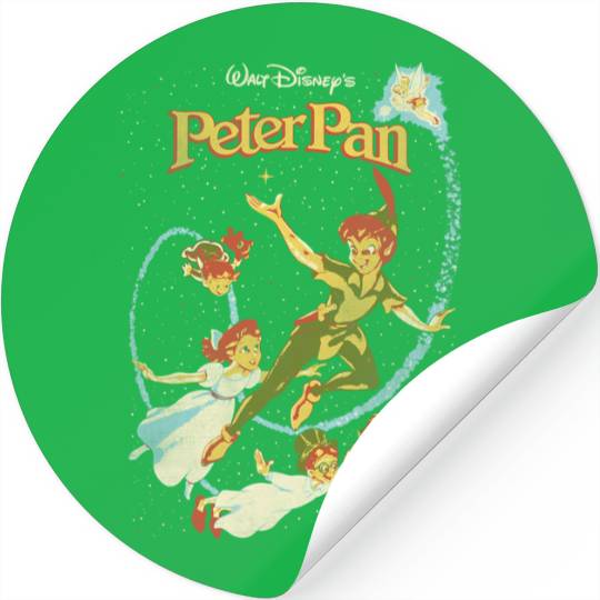 Disney Peter Pan Darling Flight Vintage Graphic Stickers