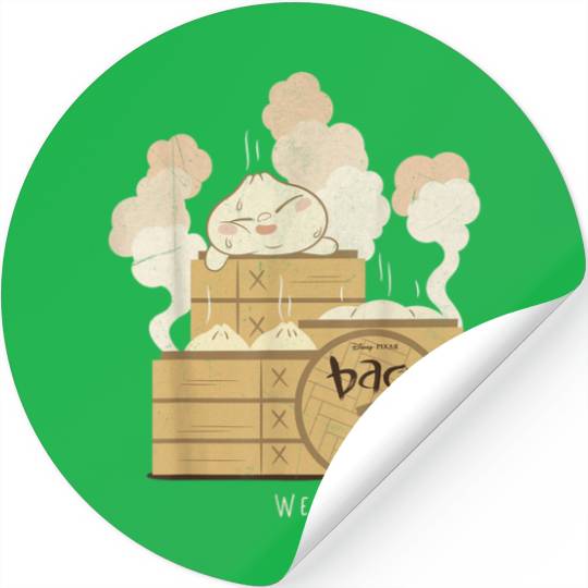 Disney Pixar Bao Weekend Feels Vintage Dumpling Stickers