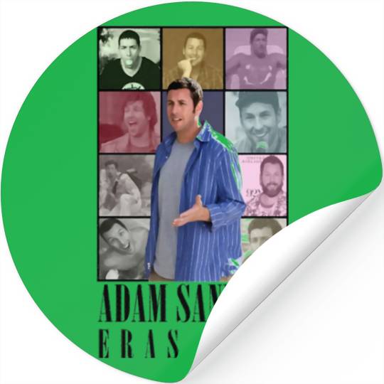 Adam Sandler Eras Tour TShirt Stickers