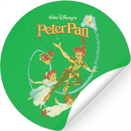 Disney Peter Pan Darling Flight Vintage Graphic Stickers